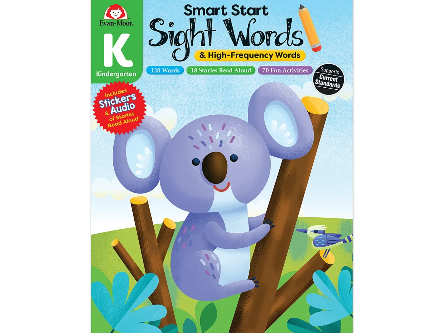 Sight-Words Smart Start Workbook - Kindergarten