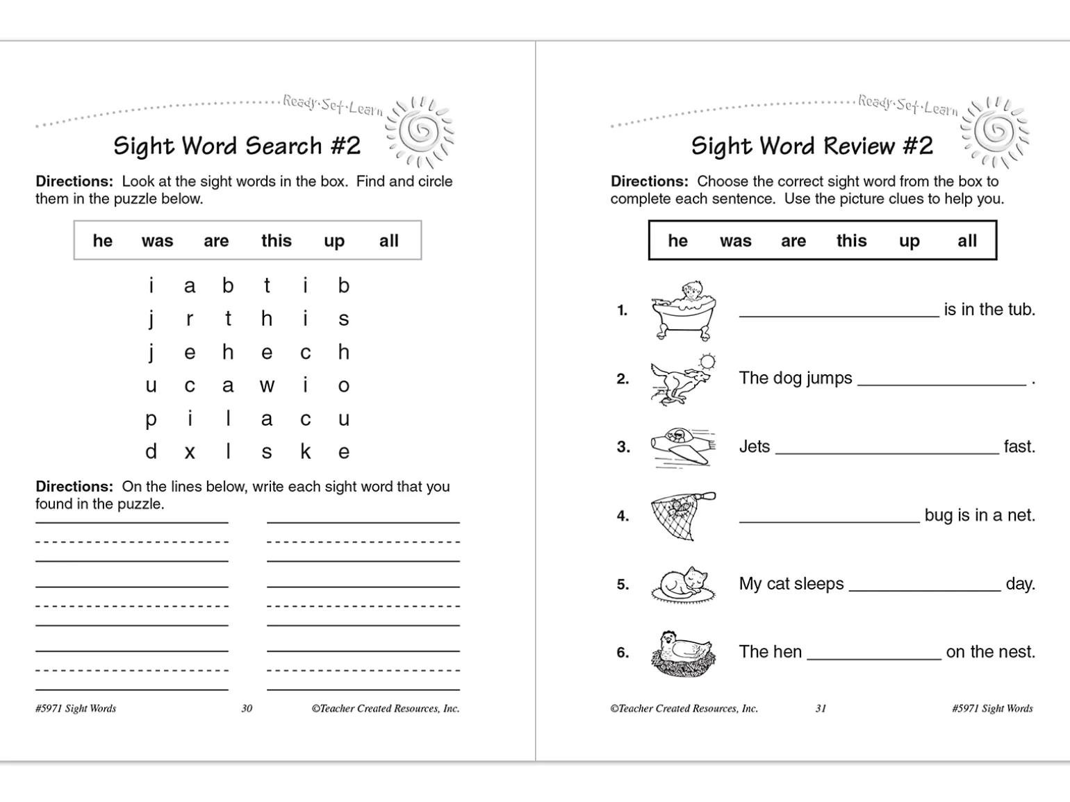 Sight-Words Workbook
