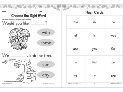 100 Sight-Words Workbook - K-Gr. 1