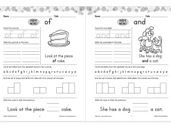 100 Sight-Words Workbook - K-Gr. 1