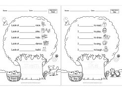 Sight-Word Trees Workbook