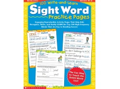 Sight-Word Writing Practice Workbook