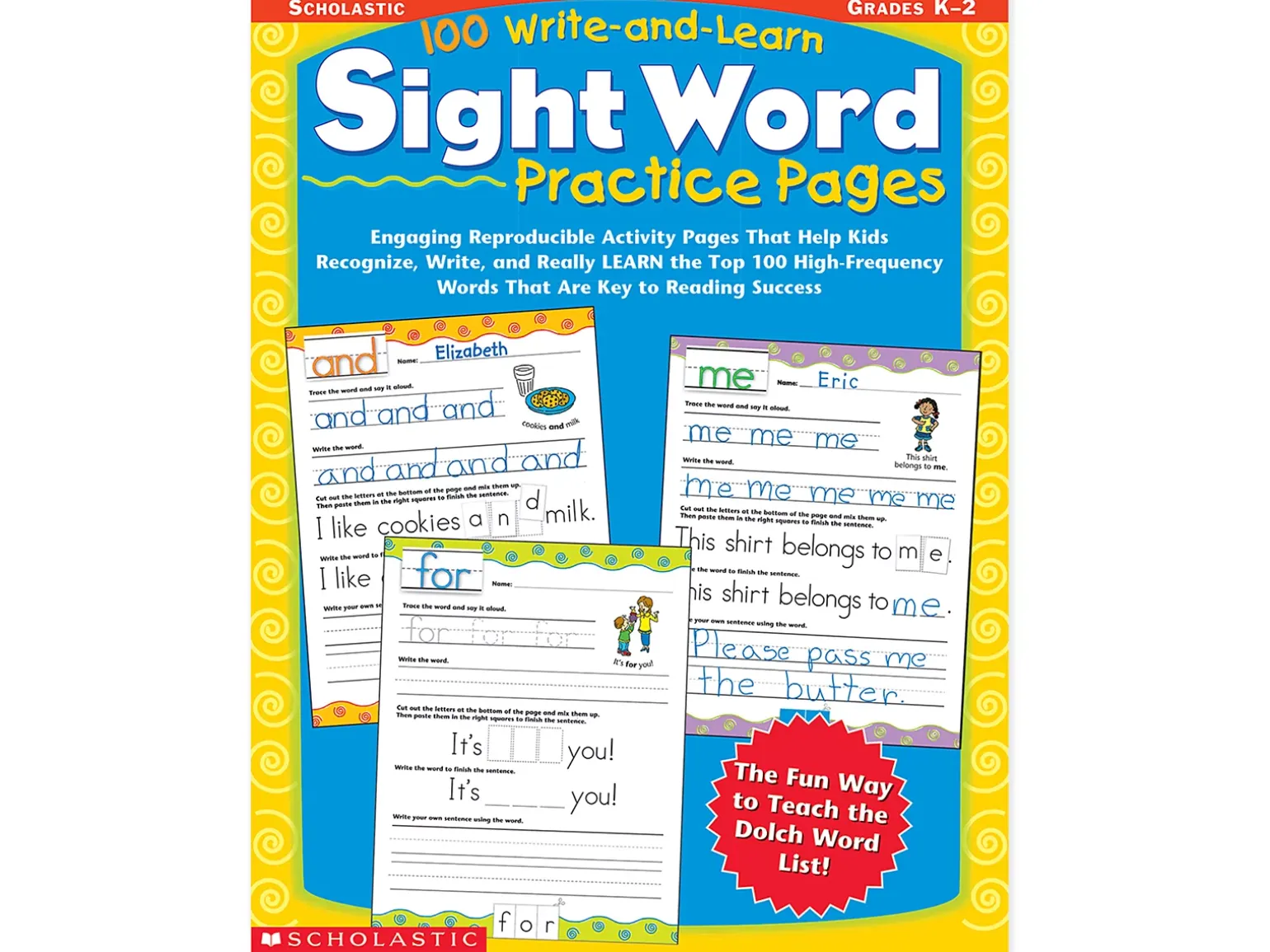 Sight-Word Writing Practice Workbook