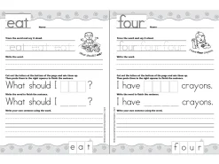 Sight-Word Writing Practice Workbook