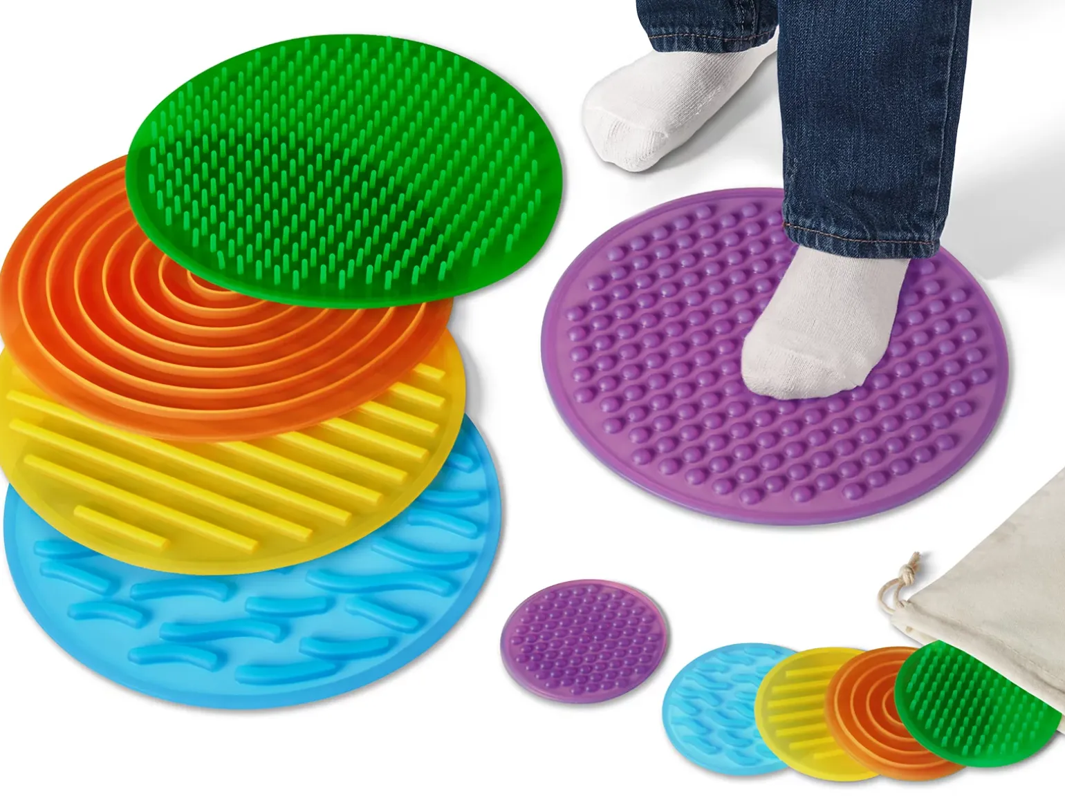 Silly Shapes Sensory Mats