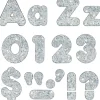 Silver Sparkle 4" Punch-Out Letters