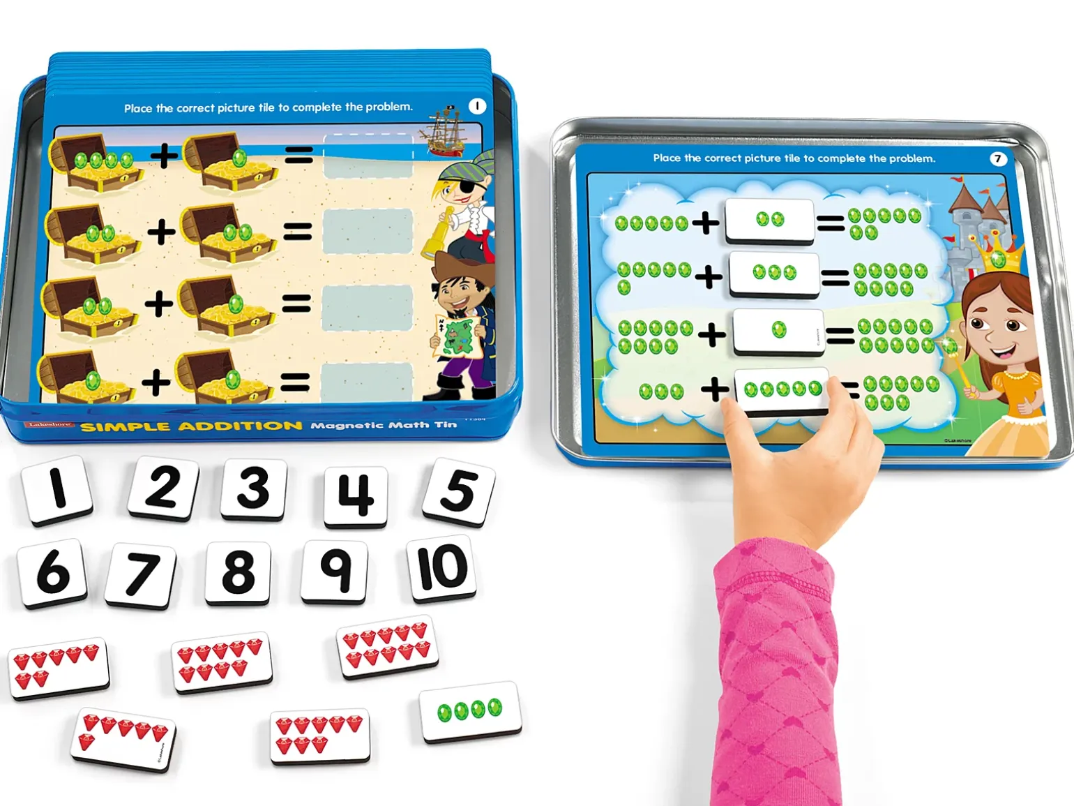 Simple Addition Magnetic Activity Tin