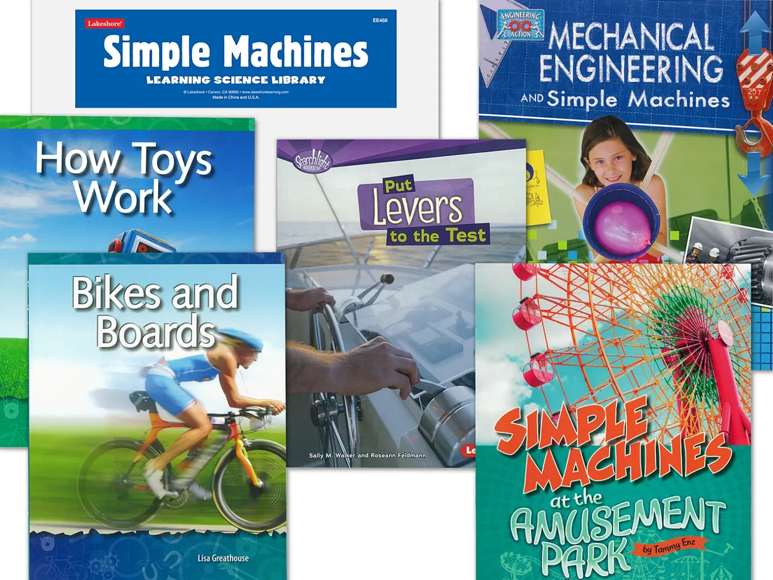 Simple Machines Book Library - Gr. 4-6