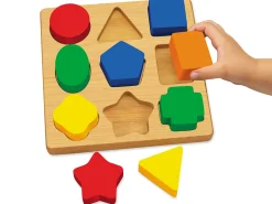 Simple Shapes Puzzle Board
