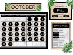 Simply Boho Calendar Bulletin Board Set