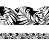 Simply Boho Leaf Scalloped Border