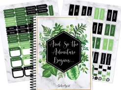 Simply Boho Lesson Plan & Record Book