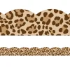 Simply Safari Leopard Print Scalloped Border