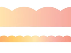 Simply Safari Sunset Scalloped Border