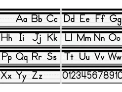 Simply Safari Traditional Manuscript Bulletin Board Set