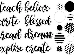 Simply Stylish Bulletin Board Set