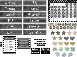 Simply Stylish Calendar Bulletin Board Set