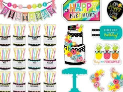 Simply Stylish Tropical Birthday Bulletin Board Set