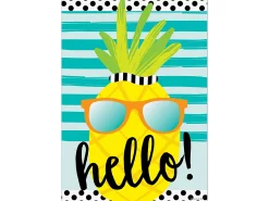 Simply Stylish Tropical Hello! Poster