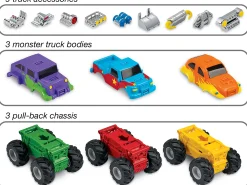 Snap & Design Monster Trucks