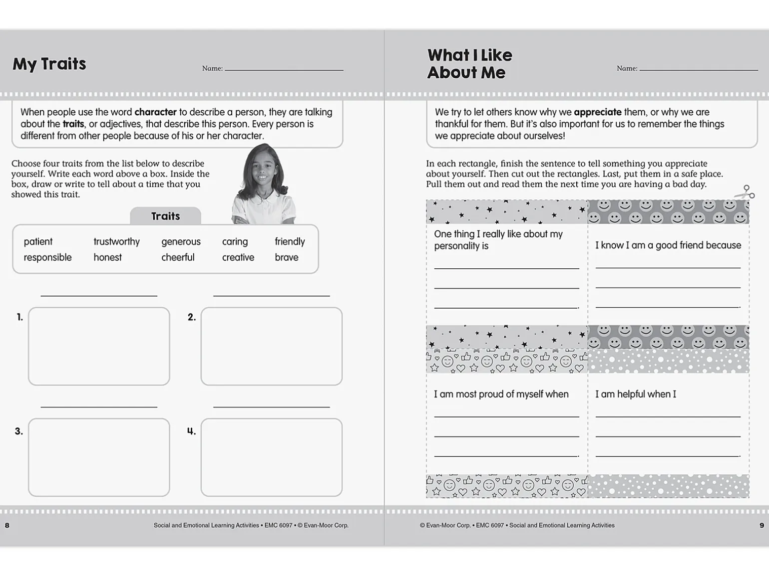 Social and Emotional Learning Activity Workbook - Gr. 3-4
