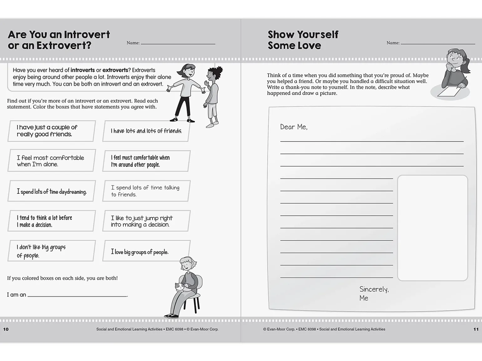 Social and Emotional Learning Activity Workbook - Gr. 5-6
