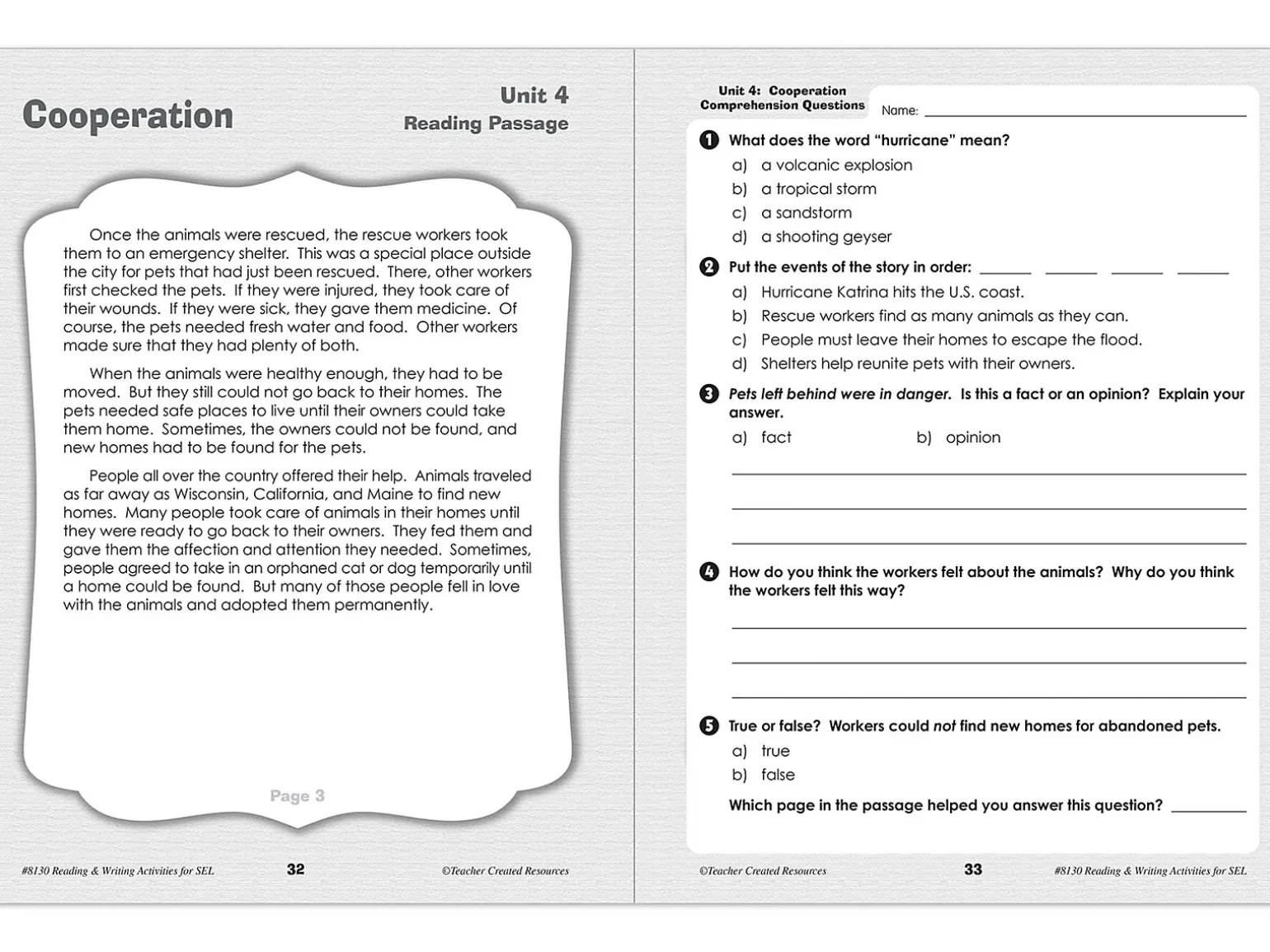 Social-Emotional Learning Workbook - Gr. 4-6