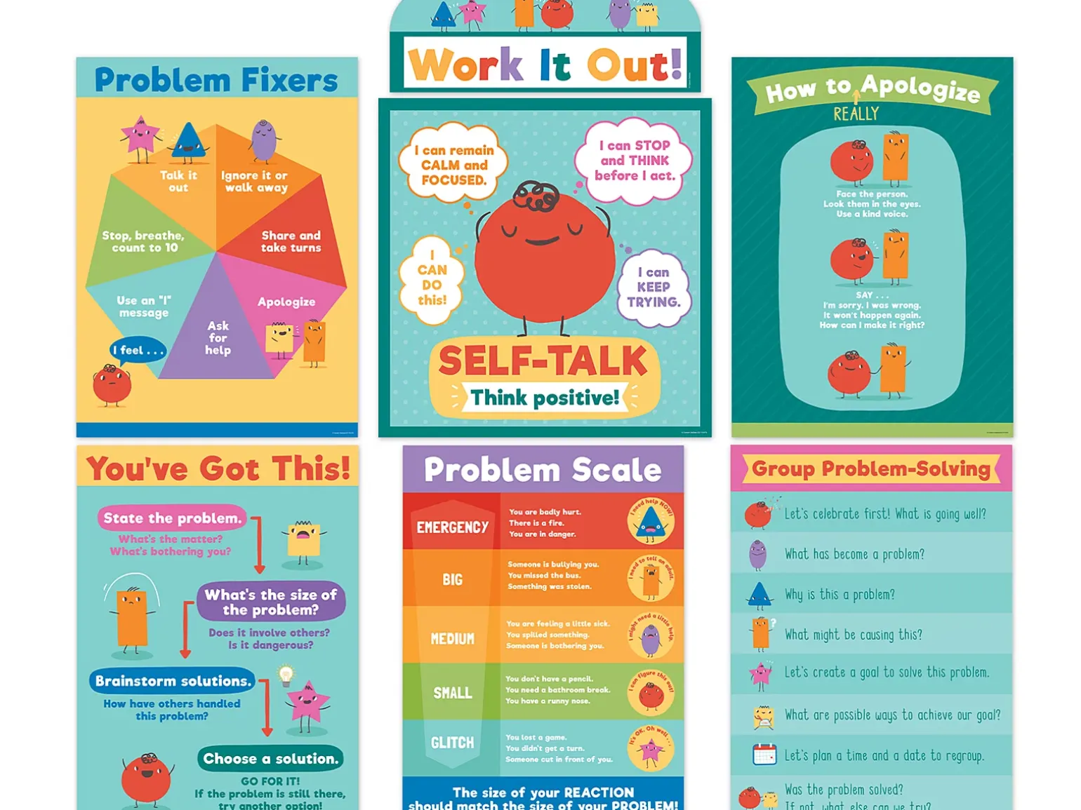 Social Problem-Solving Bulletin Board Set