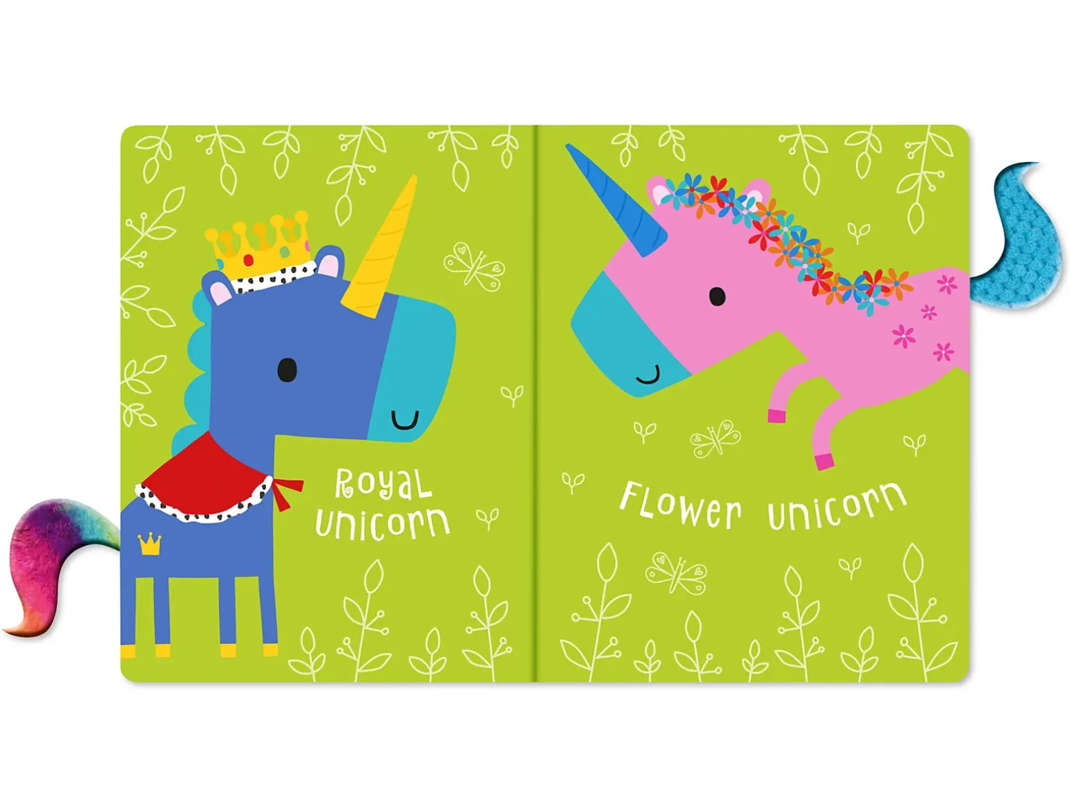 Soft Sensory Unicorn Book