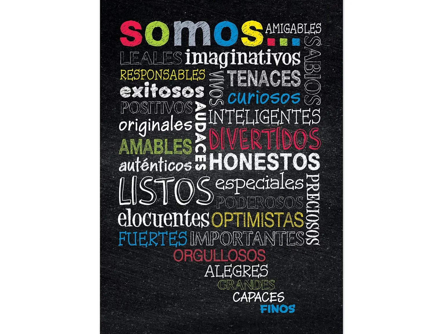 Somos Spanish Poster