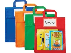 Sort & Store Book Totes - Set of 4