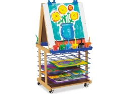 Space-Saver Mobile Art Center