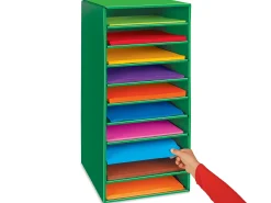 Space-Saving Paper Center