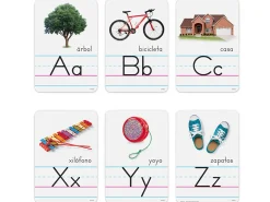 Spanish Alphabet Card Bulletin Board Set