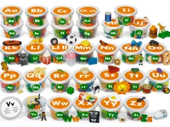 Spanish Alphabet Teaching Tubs