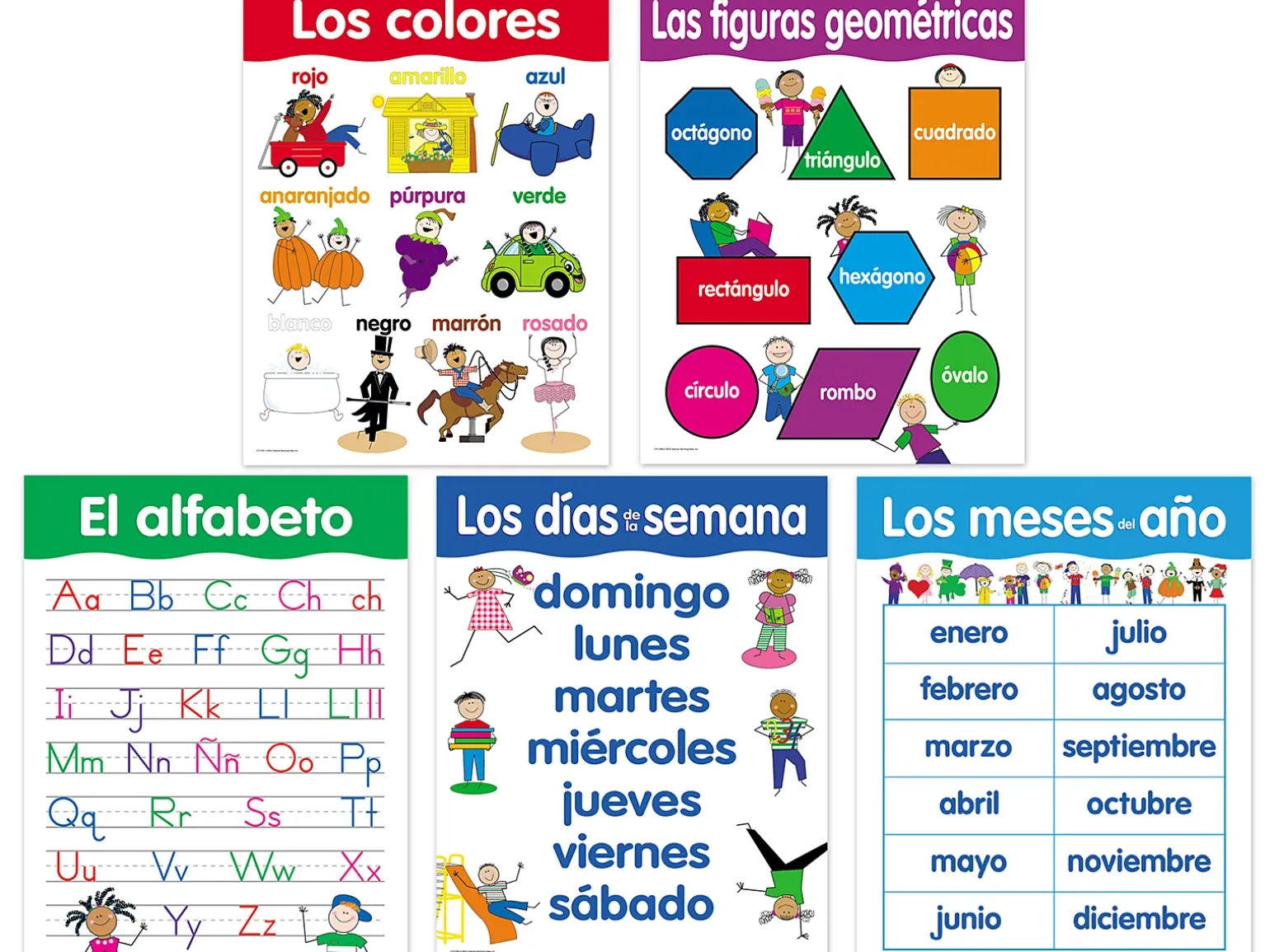 Spanish Essentials Poster Pack