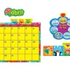Spanish Write & Wipe Calendar Bulletin Board Set