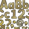 Sparkle & Shine Gold Glitter 4" Punch-Out Letters