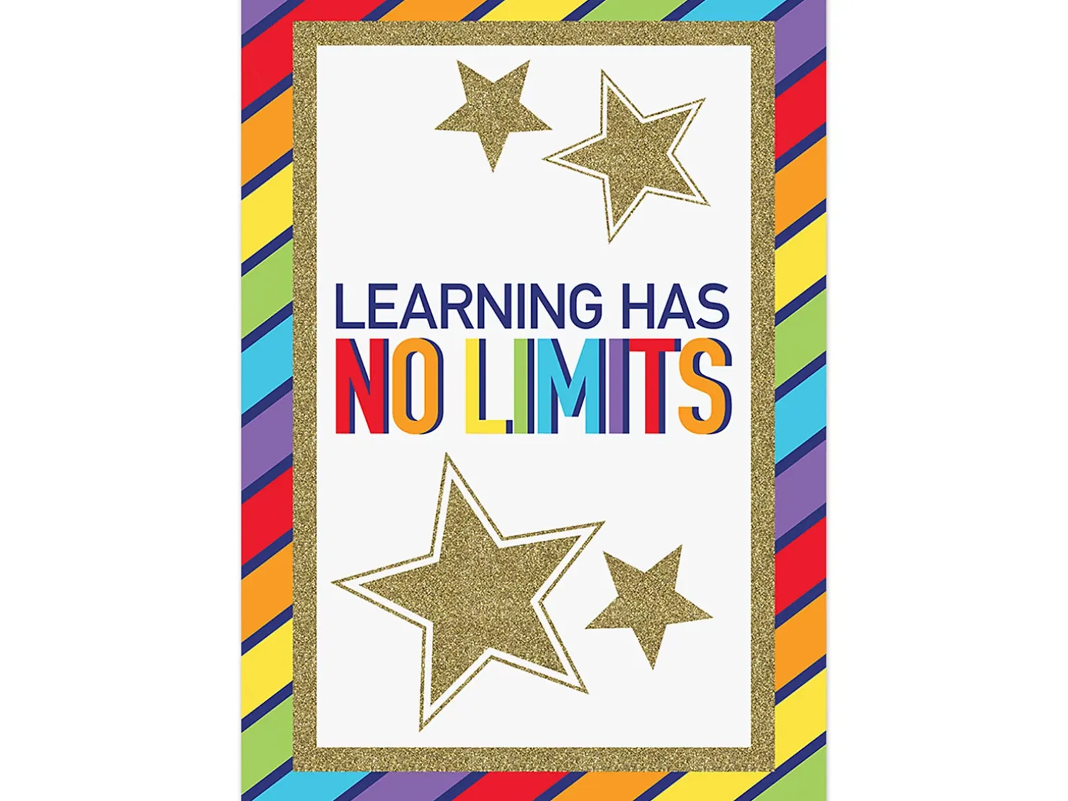 Sparkle & Shine Learning Has No Limits Poster