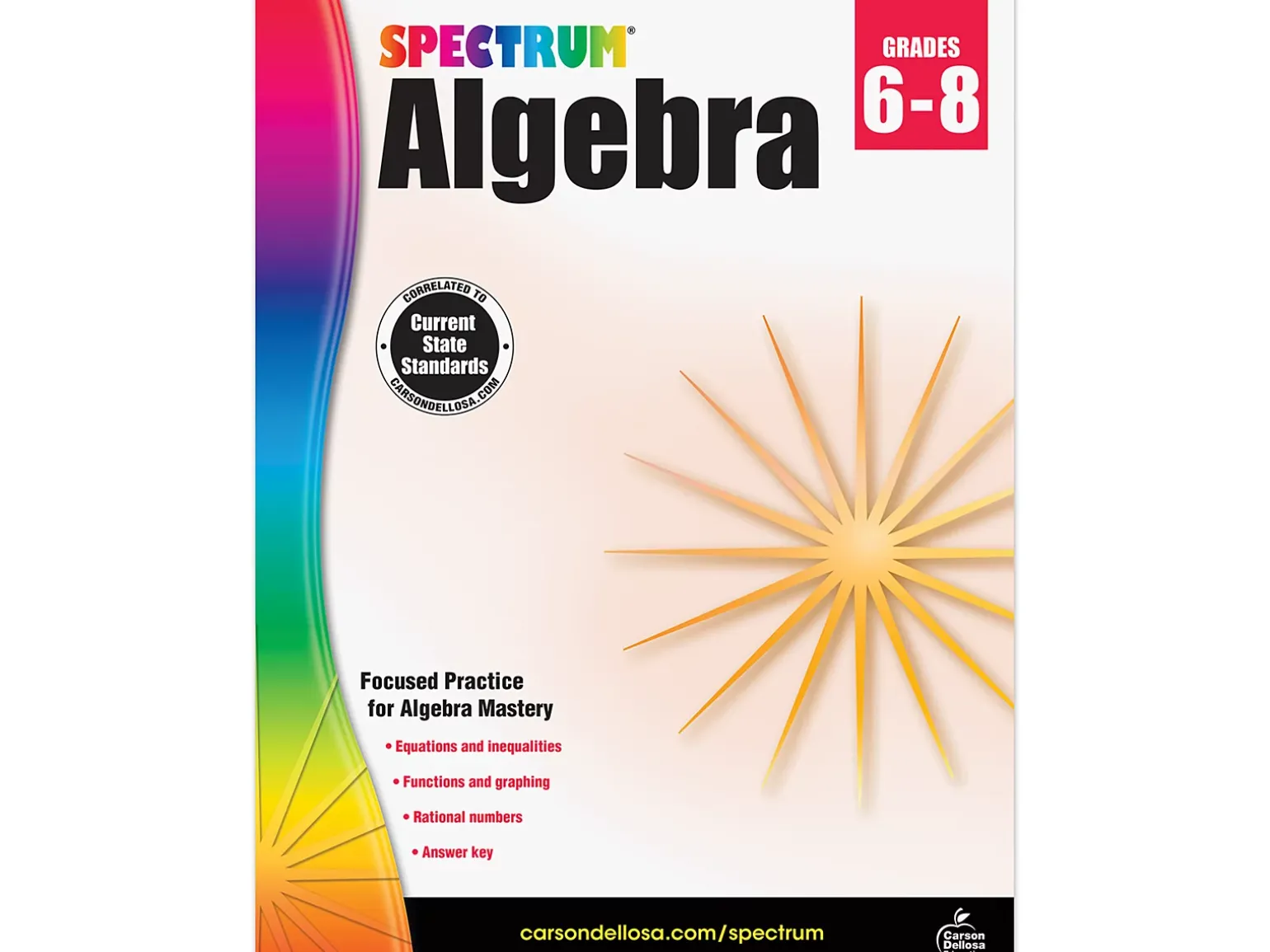 Spectrum® Algebra Workbook