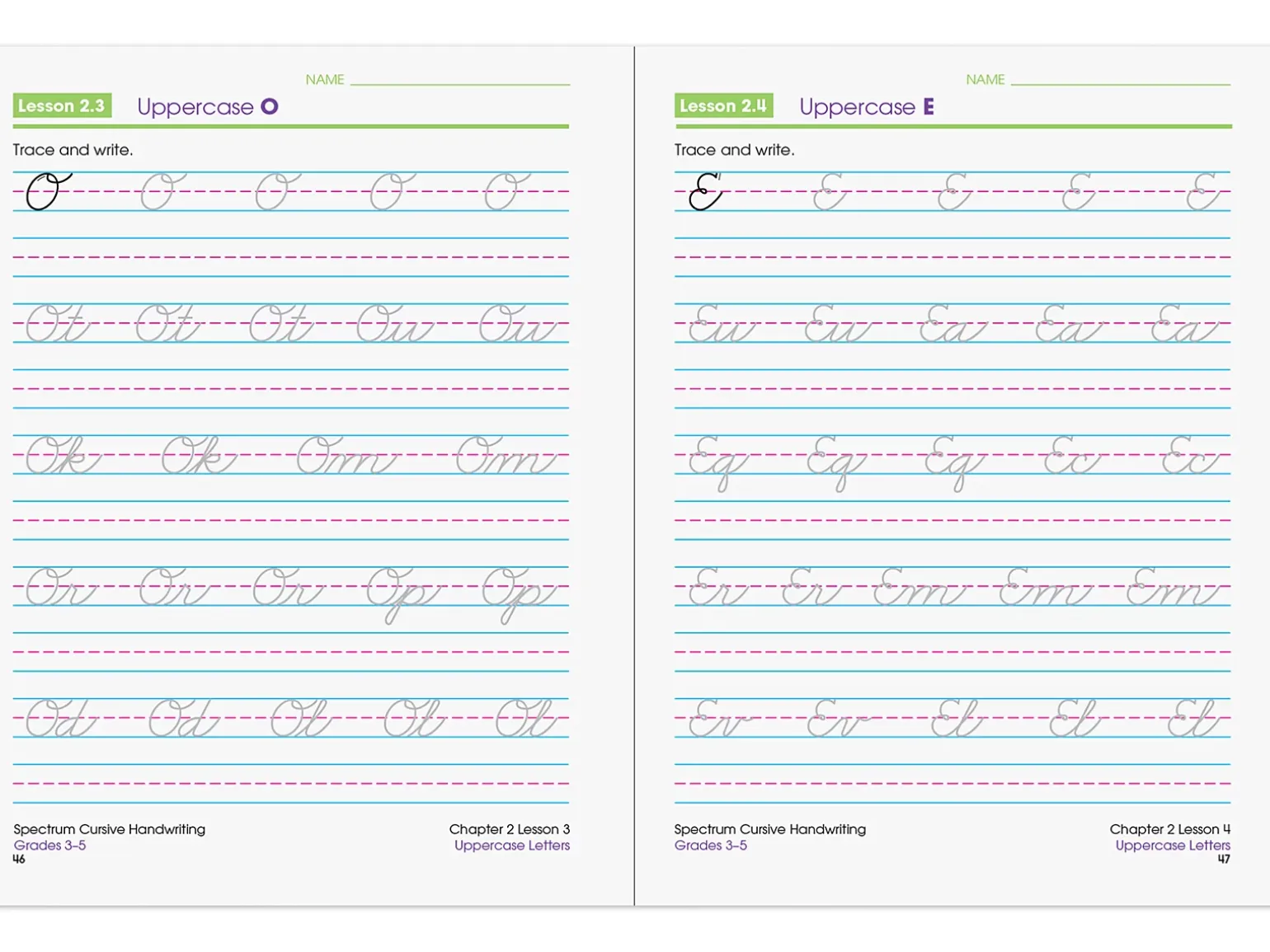 Spectrum® Cursive Handwriting Workbook