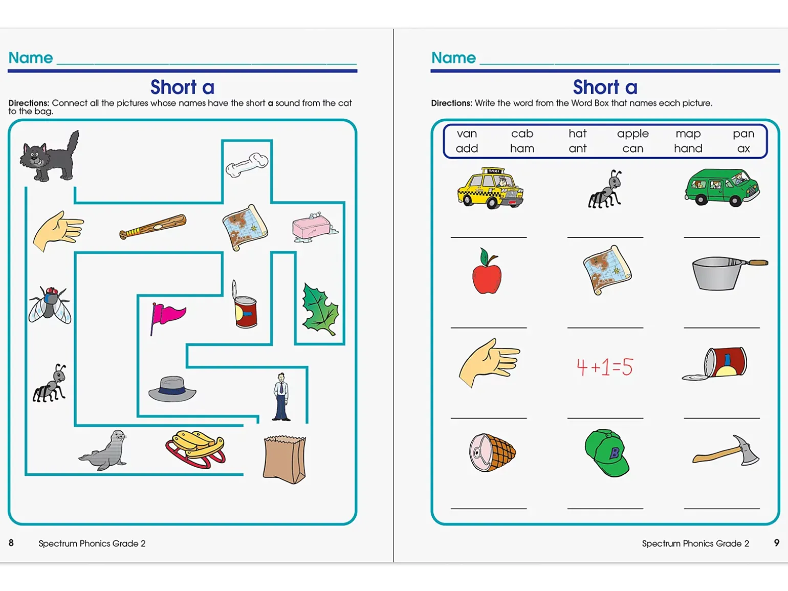 Spectrum® Phonics Workbook - Gr. 2