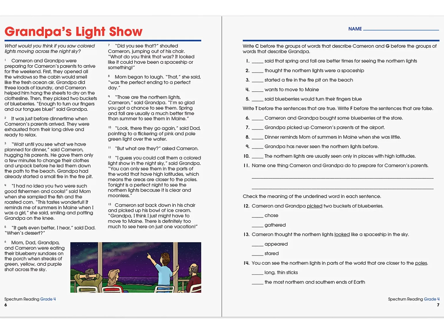 Spectrum® Reading Workbook - Gr. 4