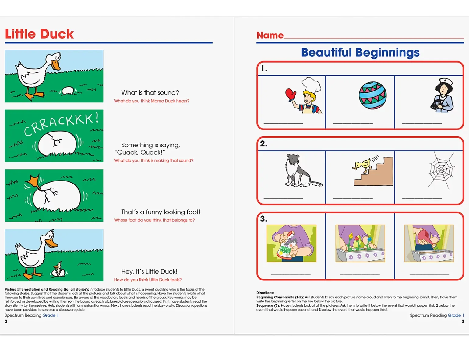Spectrum® Reading Workbook - Gr. 1