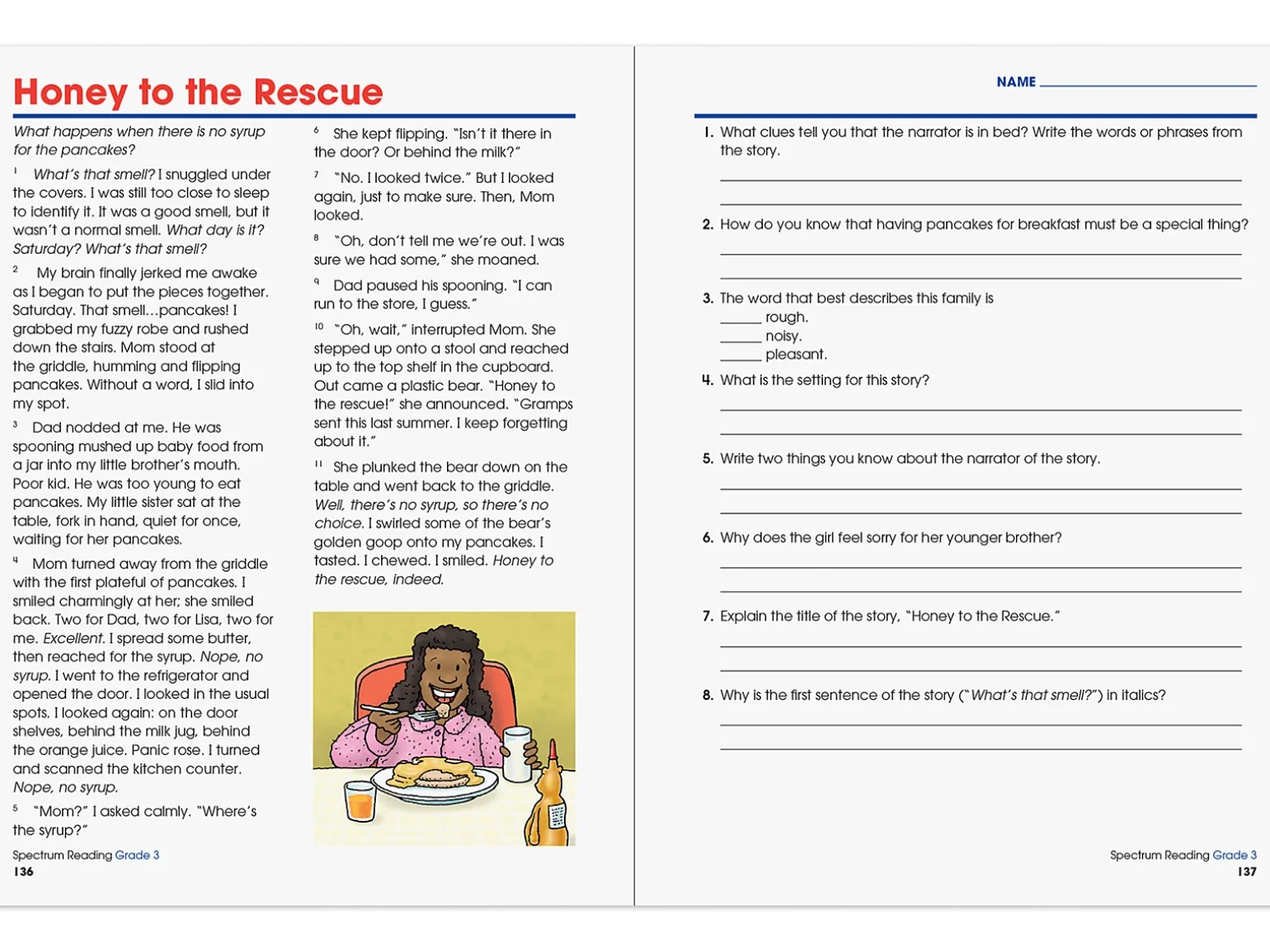 Spectrum® Reading Workbook - Gr. 3