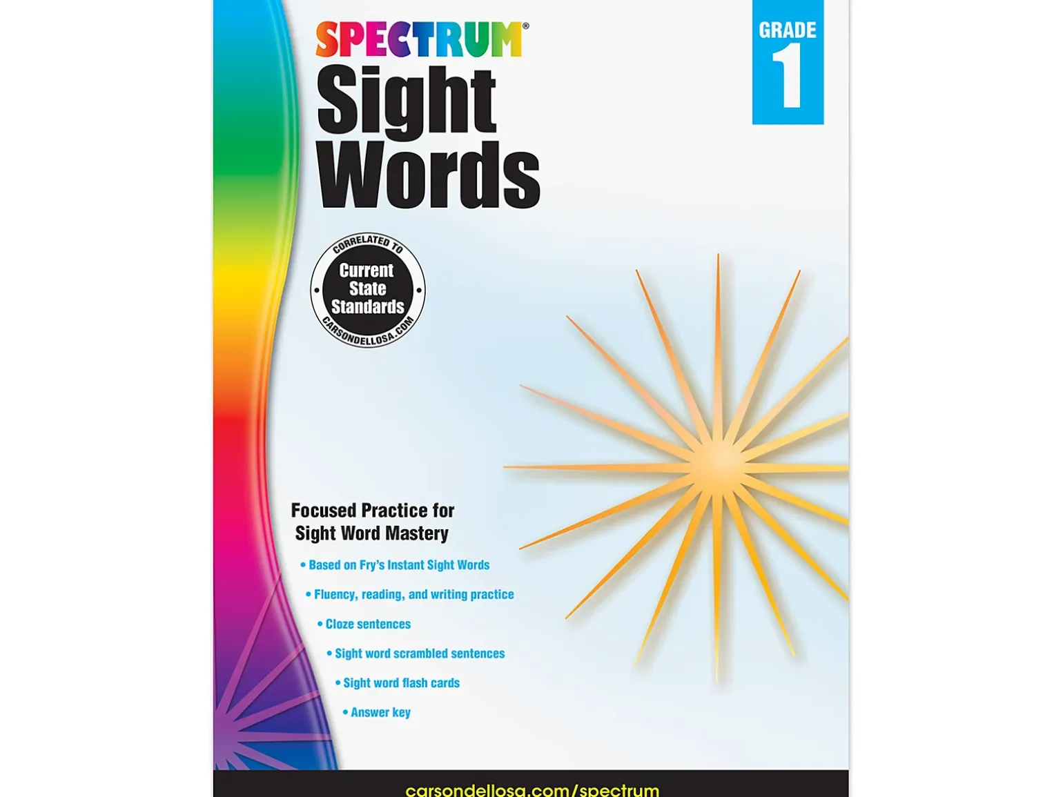 Spectrum® Sight-Words Workbook - Gr. 1