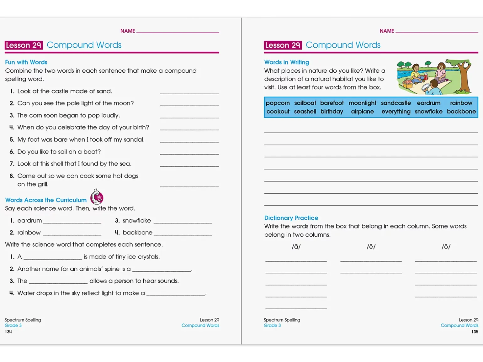 Spectrum® Spelling Workbook - Gr. 3