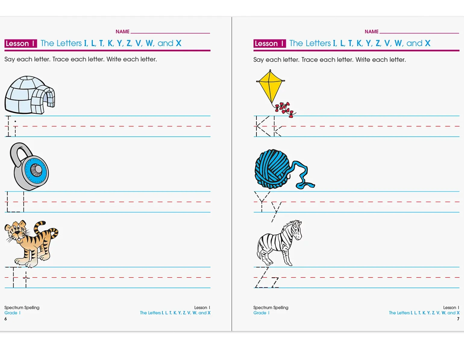 Spectrum® Spelling Workbook - Gr. 1