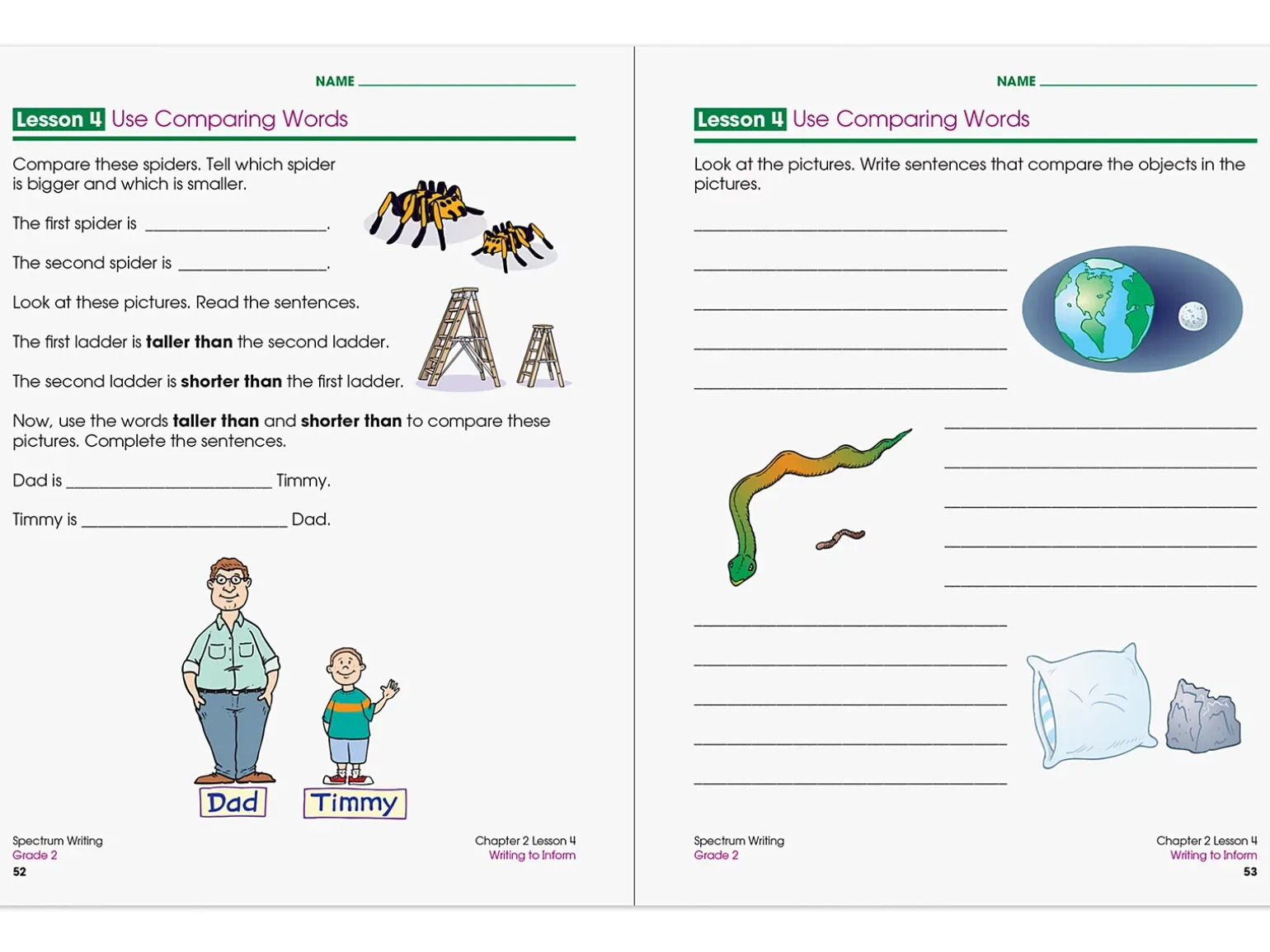 Spectrum® Writing Workbook - Gr. 2