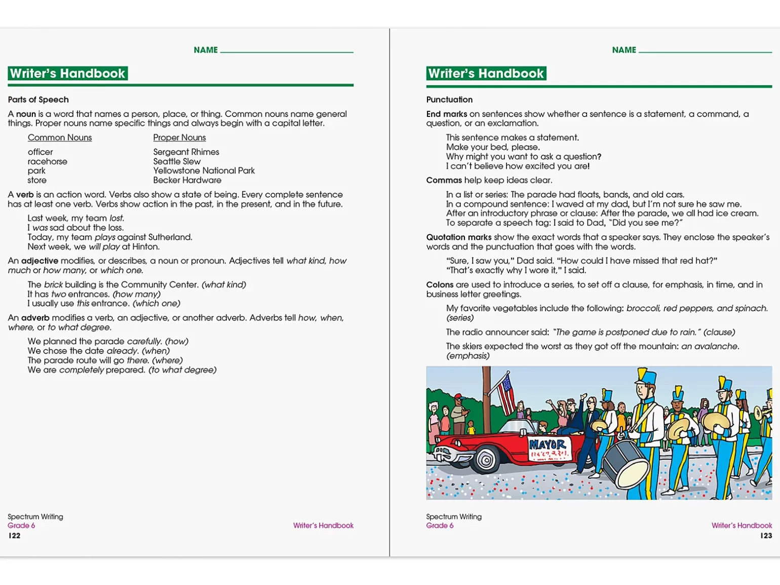 Spectrum® Writing Workbook - Gr. 6